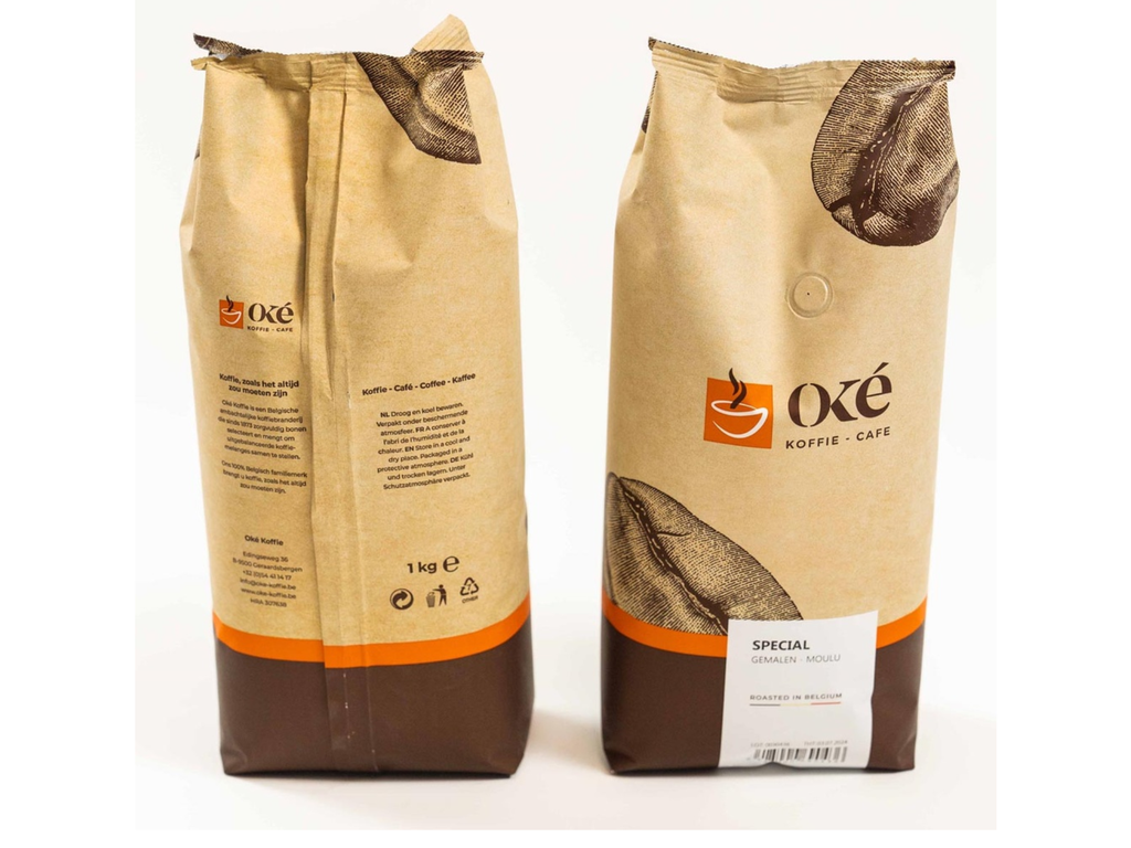 Koffie Oké Koffie Special gemalen 1kg