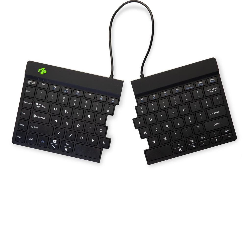 Ergonomisch toetsenbord R-Go Split Break Bluetooth QWERTY zwart