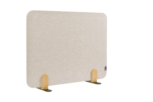 Akoestisch bureauscherm met houders Legamaster Elements 60x80cm Beige