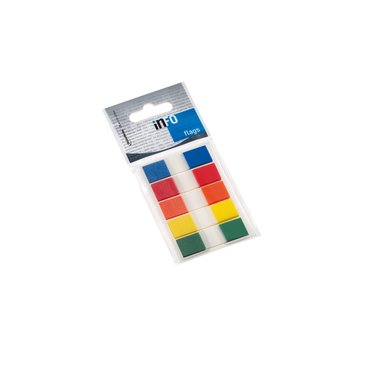 Index Info Flags 12,5x43mm assorti (5)