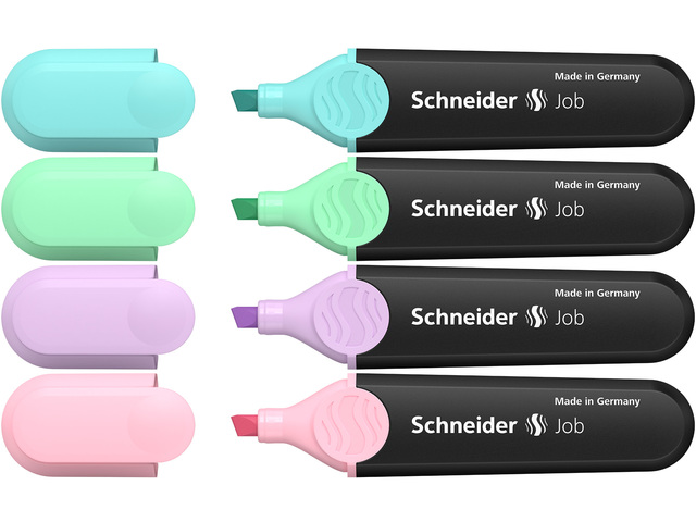 Markeerstift Schneider Job 150 assorti pastel (4)