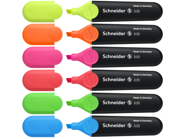 Markeerstift Schneider Job 150 assorti (6)