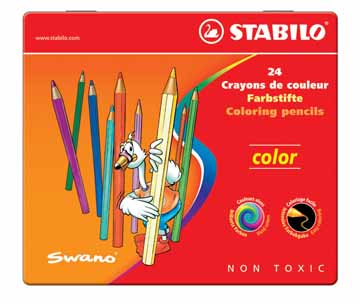 Kleurpotlood Stabilo Color assorti doos (24)