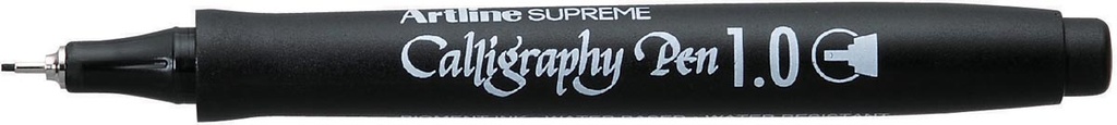 Marker Artline Supreme Calligraphy Pen 1,0mm zwart