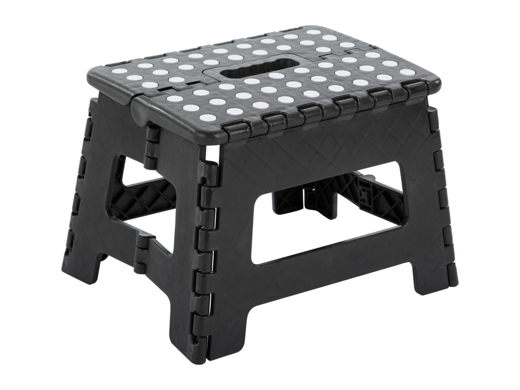 Opstapje Escalo Uppy 31x22x22cm opvouwbaar zwart