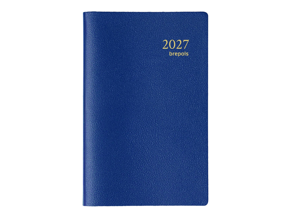 Agenda Brepols Delta Genova 6-talig 2027 blauw