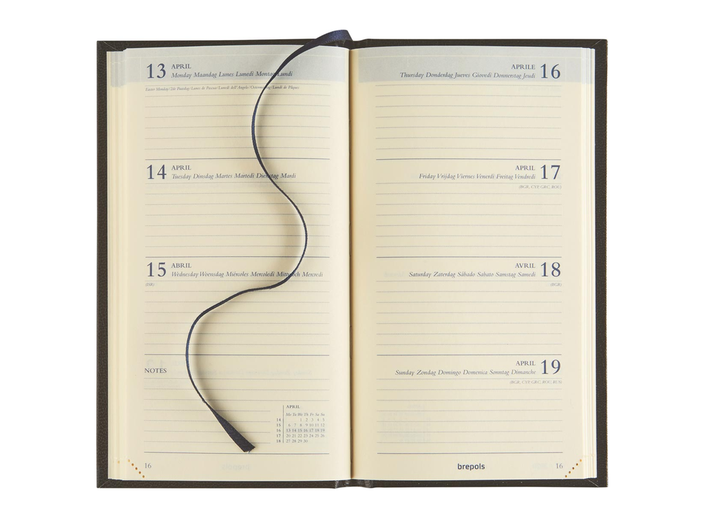 Agenda Brepols Interplan Lima 6-talig 2027 bordeaux