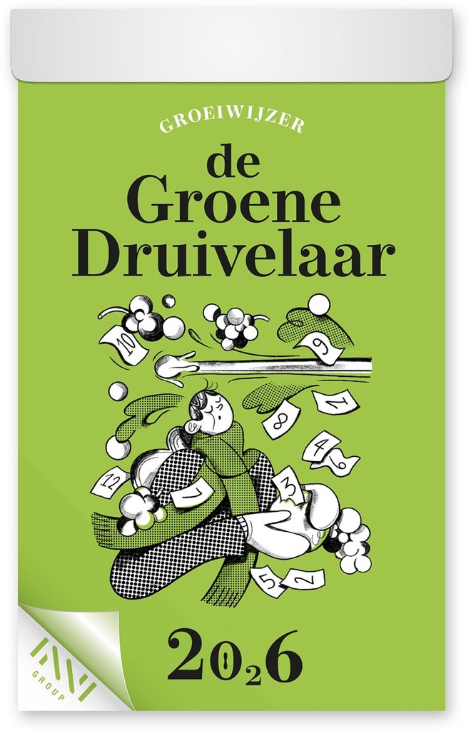 Dagblokkalender De Groene Druivelaar NL-talig 2026
