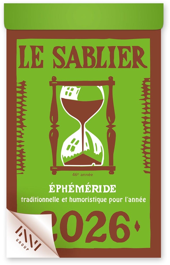 Dagblokkalender Le Sablier 106x65mm FR-talig 2026
