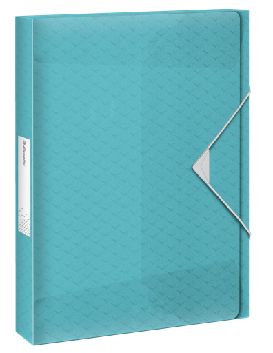 [ESS-626259] Elastobox Esselte Colour'Breeze PP A4 rug 25mm (blauw)