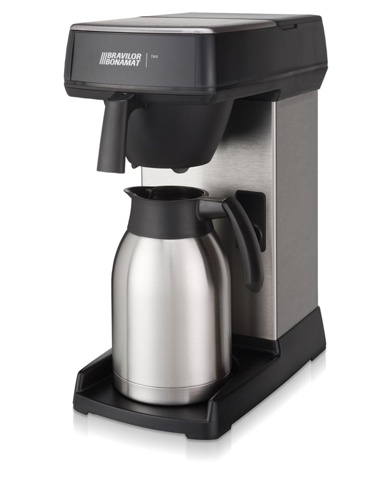 Filterkoffieapparaat Bravilor Bonamat Iso met thermoskan zilver