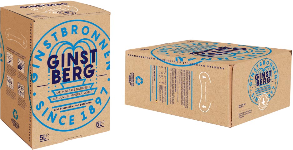 Water Ginstberg bag in box niet-bruisend 5L