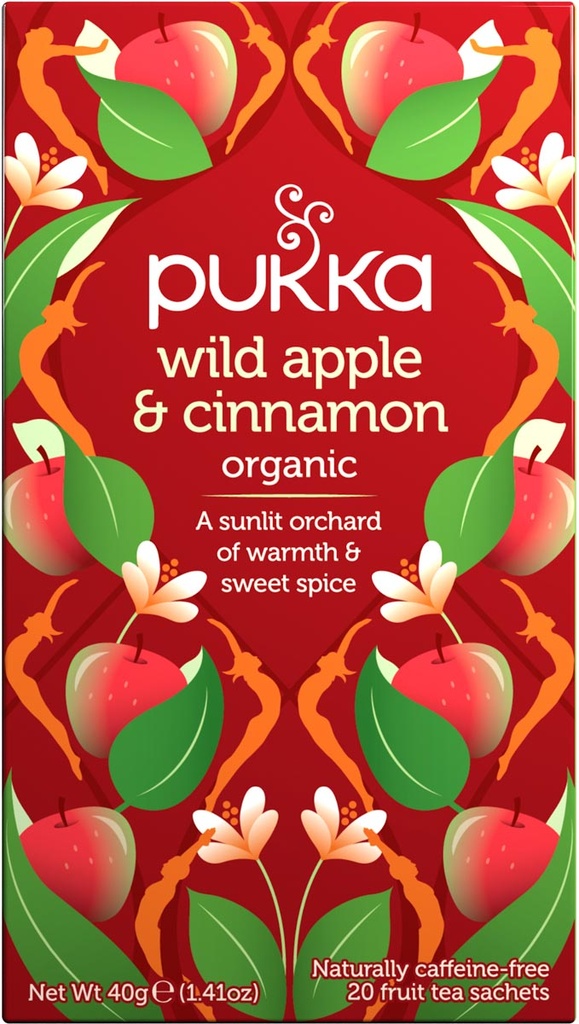 Thee Pukka Bio Wild Apple - Cinnamon (20)