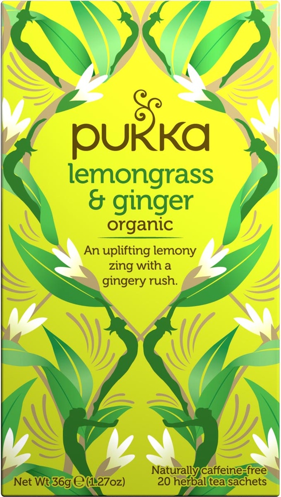 Thee Pukka Bio Lemongrass - Ginger (20)