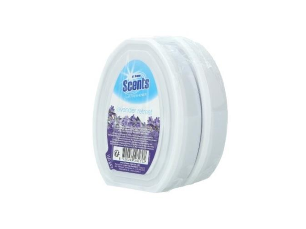 Luchtverfrisser Scents gel lavendel 2x 150g