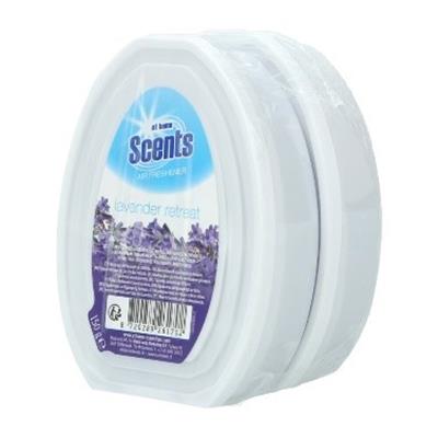 Luchtverfrisser Scents gel lavendel 2x 150g