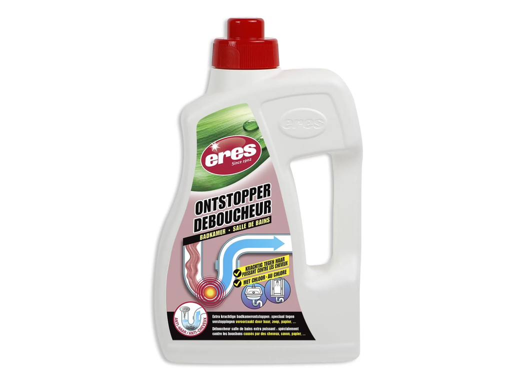 Ontstopper badkamer ERES flacon 1L