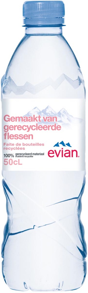 Water Evian plat niet-bruisend fles 50cl (24)