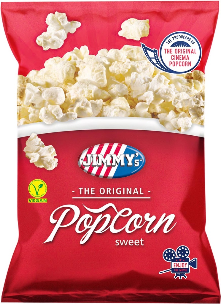Popcorn Jimmy's Popcorn Classic zoet zak 100g