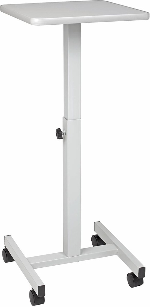 Projectietafel MAUL 38x38cm h 64-100cm grijs