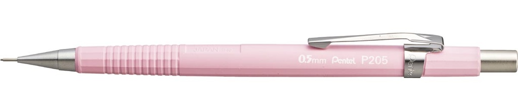 Vulpotlood Pentel 0,5mm pastelroze met gum