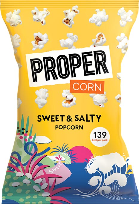Popcorn Proper Sweet & Salty zak 30g