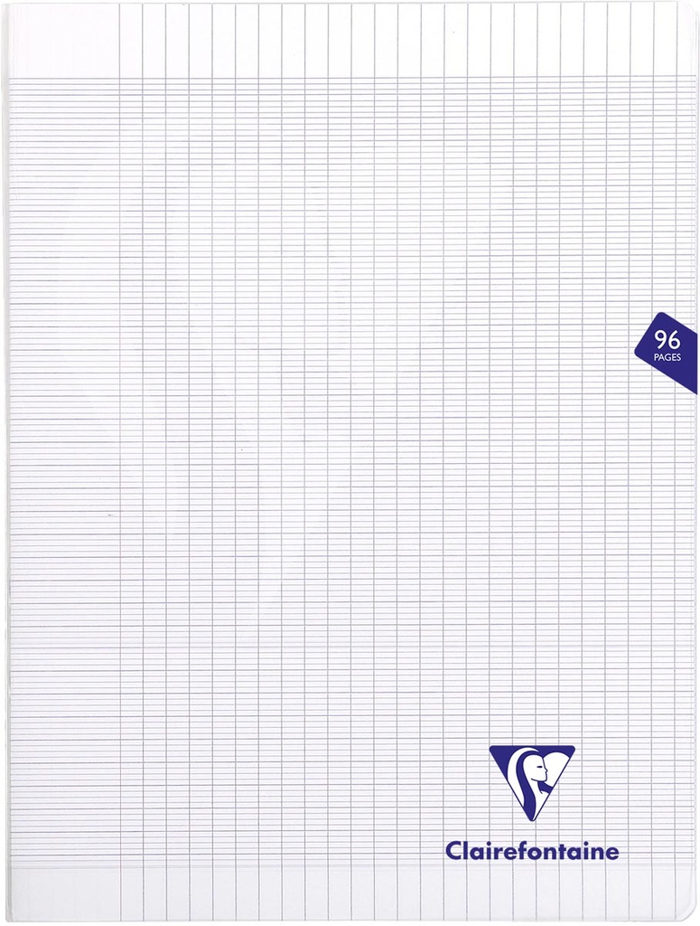 [TIM-393361C] Schrift Clairefontaine Mimesys PP A4+ 24x32cm 96blz met kantlijn seyès (transparant)