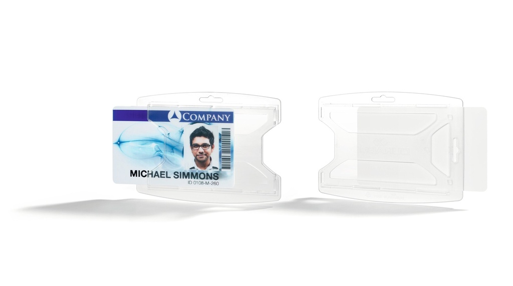 Kaarthouder Durable reXycle PP gerecycleerd voor 1 kaart zonder bevestiging (10)