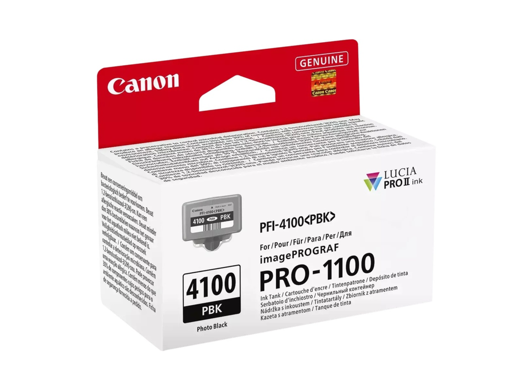 Cartridge Canon Inkjet PFI-4100PBK imagePROGRAF PRO-1100