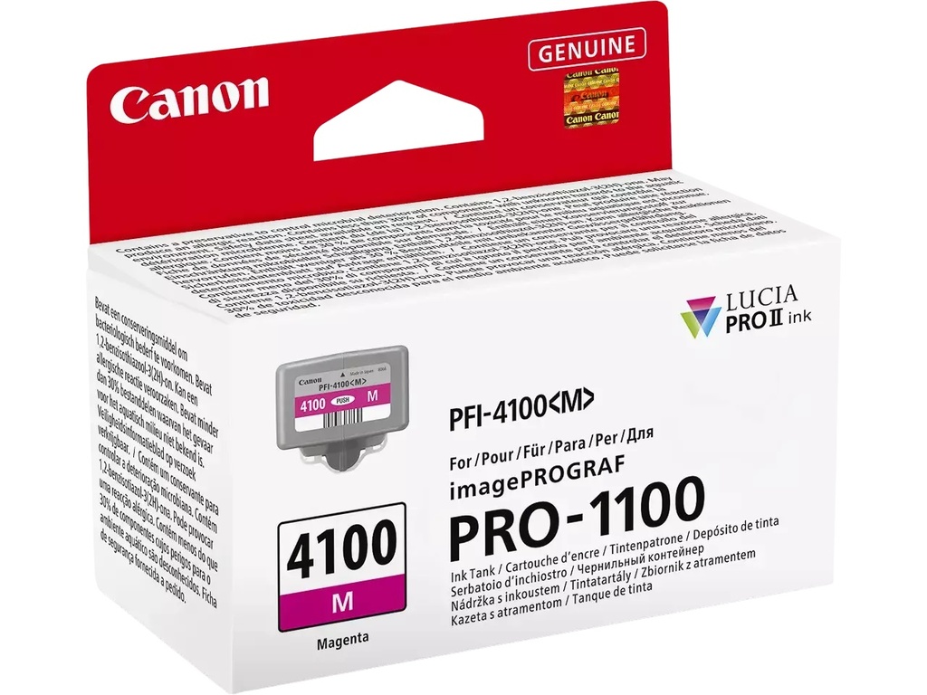 Cartridge Canon Inkjet PFI-4100MAG imagePROGRAF PRO-1100