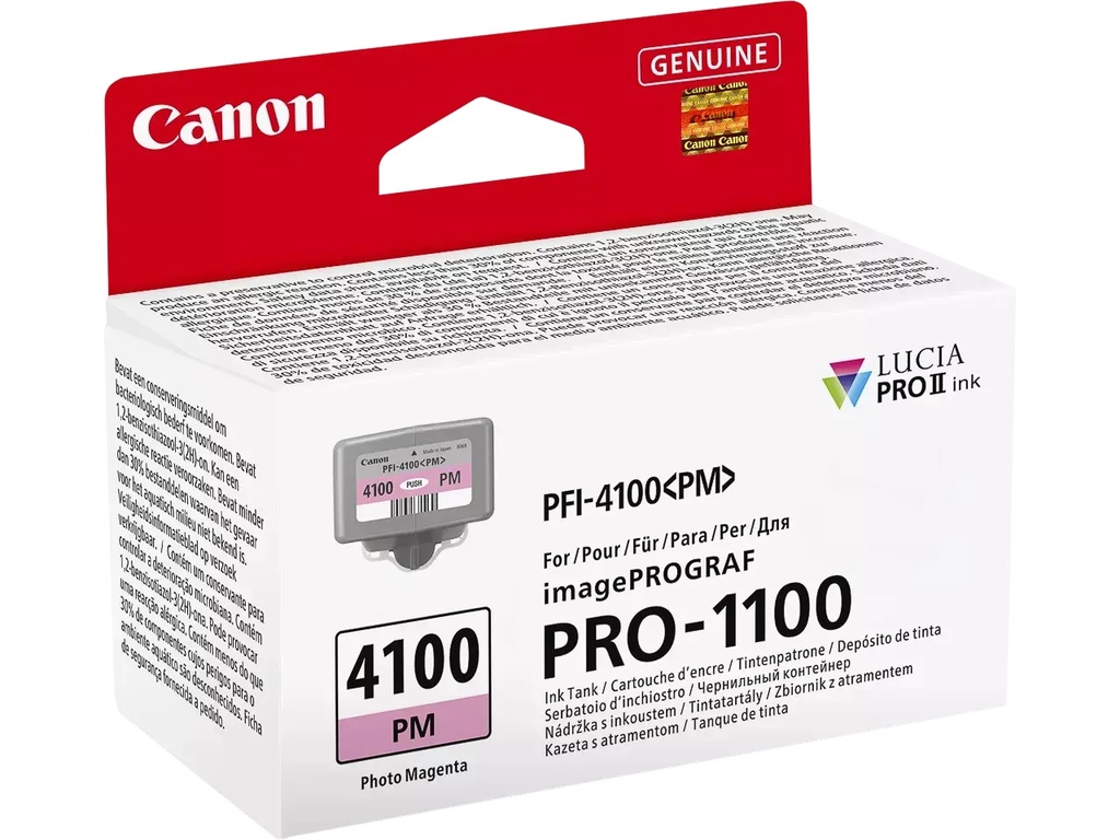 Cartridge Canon Inkjet PFI-4100PM imagePROGRAF PRO-1100