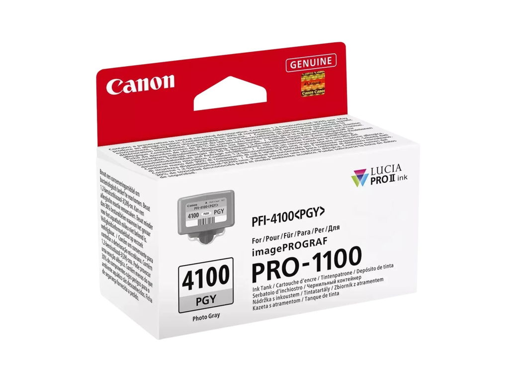 Cartridge Canon Inkjet PFI-4100PGY imagePROGRAF PRO-1100