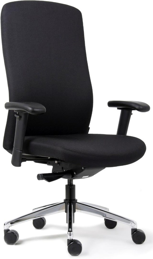 Bureaustoel Euroseats Heavy Duty zwart