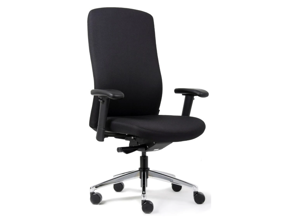 Bureaustoel Euroseats Heavy Duty zwart