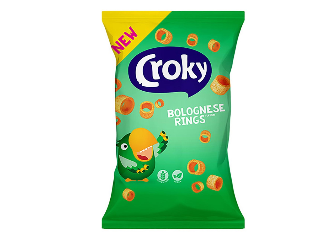 Chips Croky rings bolognese zakje 75g