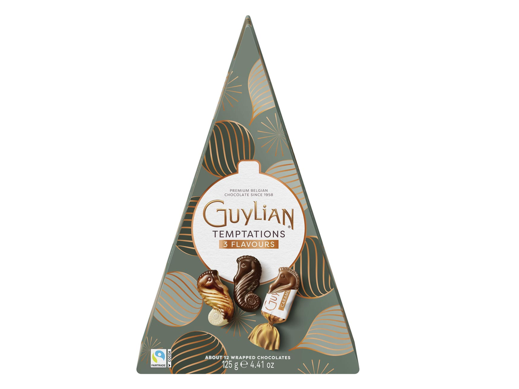 Chocolade Guylian Temptations Mix Kerstboom doos 125g