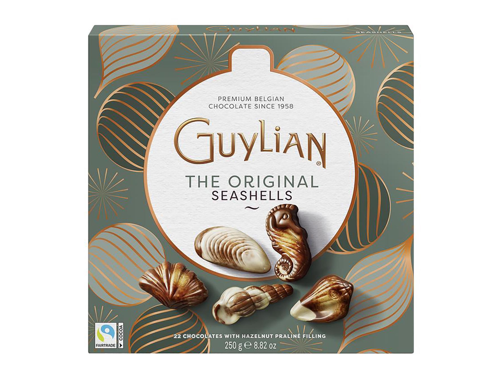 Chocolade Guylian zeevruchten Xmas Edition doos 250g