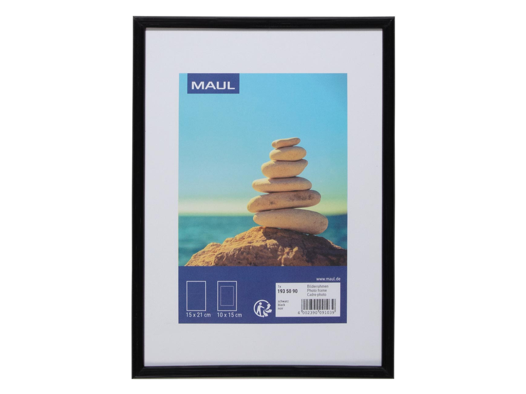 Fotolijst MAULart kunststof frame 15x21cm zwart