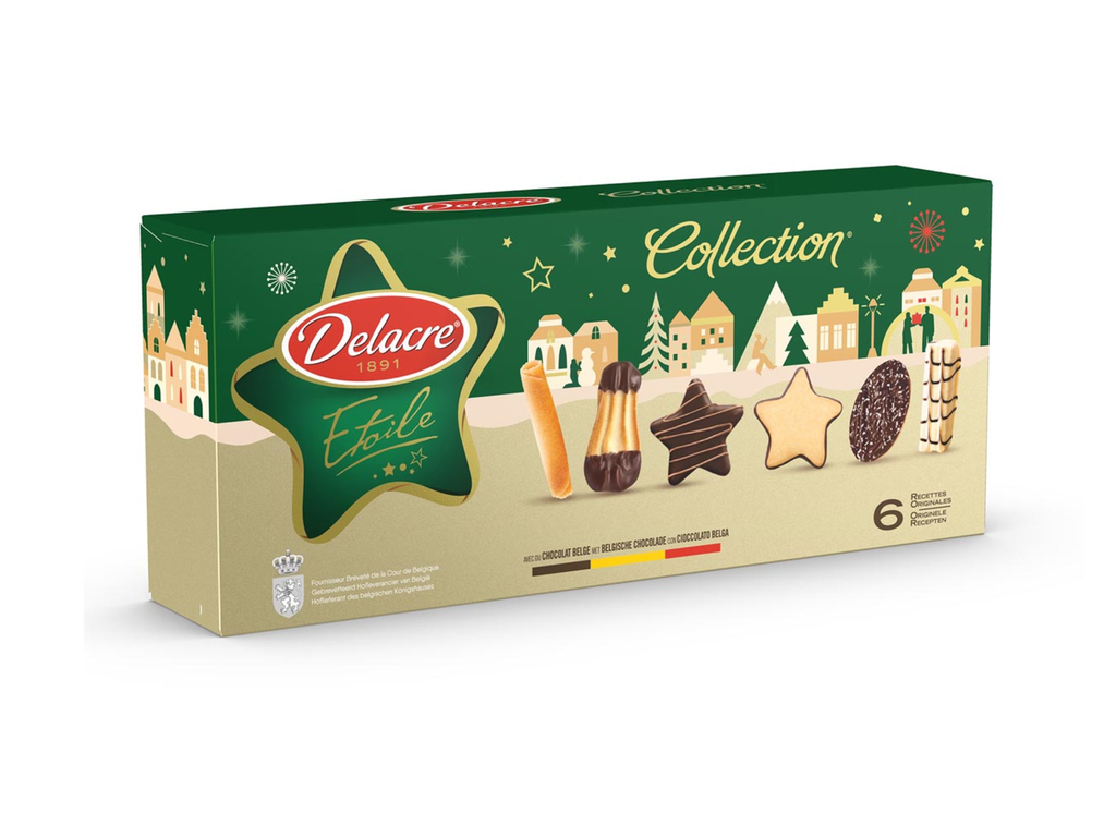 Koekjes Delacre ster collection doos 150g
