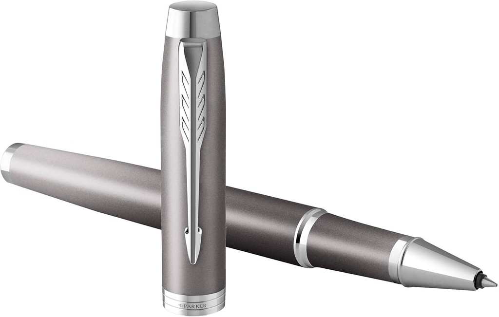 Roller Parker IM Rituals zwarte inkt fijne punt in giftbox grijs CT