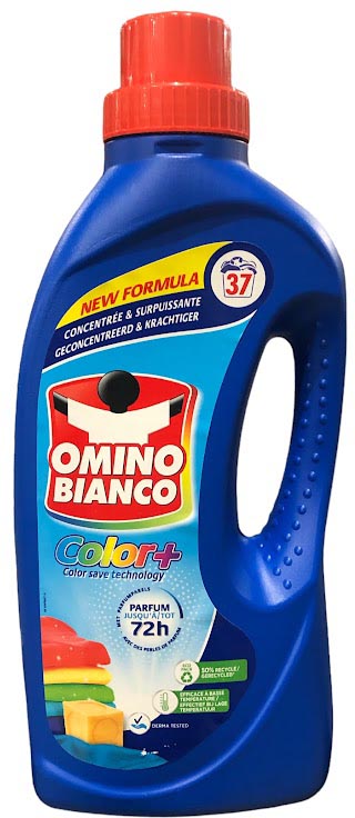 Wasmiddel Omino Bianco Color+ 37 doseringen fles 1,48L
