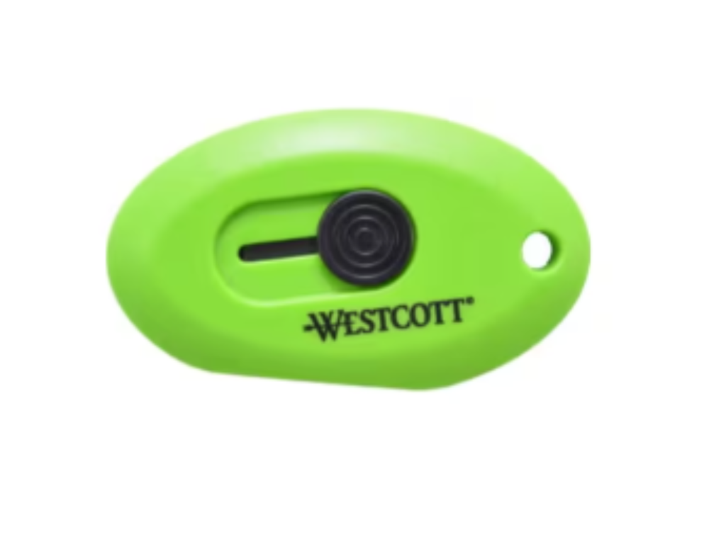Snijmes Westcott keramisch mini utility cutter groen