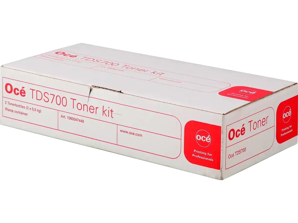 Tonerkit Oce Plotter 1060047449 TDS700 BK 2x500 gr.