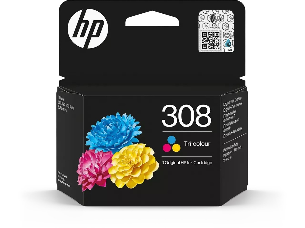 Cartridge HP Inkjet 308 Envy 6110 120 pag. KL