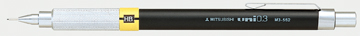 Vulpotlood Uni-Ball Premium HB 0,3mm zwart/geel