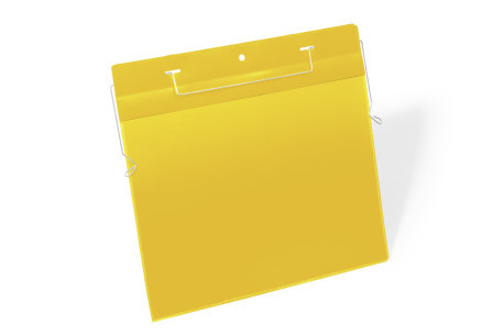 [DUR-175404] Documenthoes Durable A4 liggend 297x210mm met ophangbeugel (50) (geel)