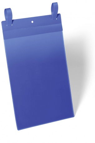 [DUR-175007] Documenthoes Durable A4 staand 210x297mm met bindriemen (50) (blauw)