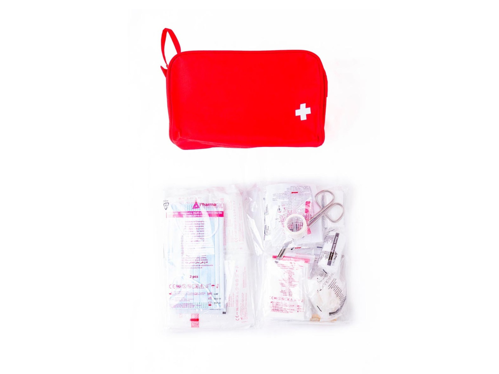 Verbandtas EHBO Fixfirst DIN 13164 rood