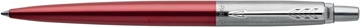 Balpen Parker Jotter blauwe inkt medium punt CT rood/zilver