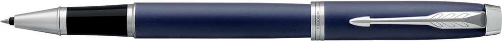Roller Parker IM zwarte inkt medium punt giftbox CT blauw/zilver